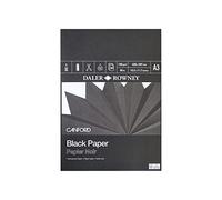 Daler Rowney Canford Black Paper Pad A3 Black