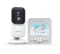 Dr.Care NeoView Baby Monitor with Camera and Night Vision, 2.8” Screen 1500mAh, 2-Way Audio, 300m Range, VOX Mode, Temperature Sensor, Lullabies, Belt Clip (1 Camera + 1 Monitor)