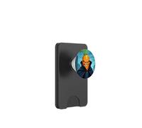 Dr Carrot Evil Villian Vegan PopSockets PopWallet for MagSafe