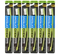 Dr. Collins Perio Extreme Toothbrush, (Colors Vary) (Pack of 6)