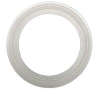 DR.COMPONENT 1.5" Sanitary Standard Tri-Clamp Gaskets (Pack of 20), Clear Silicone