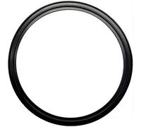 DR-COMPONENT Sanitary Standard Flange Tri-Clamp Gaskets,Black Buna-N (NBR),2 PCS Per Bag for 12 Inch Tri-Clover Or Tri-Clamp Fittings