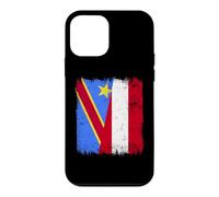 DR Congo Austria Flag | Congolese Austrian Roots Case for iPhone 12 mini