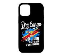 DR Congo Independence Day June 30 Congolese Flag and Emblem Case for iPhone 12/12 Pro