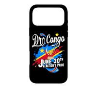 DR Congo Independence Day June 30 Congolese Flag and Emblem Case for iPhone 17 Pro Max