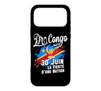 DR Congo Independence Day June 30 Congolese Flag and Emblem Case for iPhone 17 Pro Max
