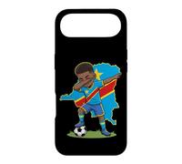 DR Congo Soccer Dab Boy Flag Boys Football Case for iPhone Air