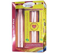 Dr. Copper Jumbo Gift Pack |Best Gift for Wife, Husband Birthday Wedding Anniversary| GIVE Health AS A Gift | Copper Water Bottle 1 Litre with Leak Proof Cap & Set of 2 300 ml Copper Glasses