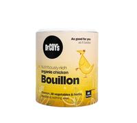 Dr. Coy's Organic Chicken Bouillon Powder - 125g - Gluten Free Chicken Broth for Chicken Stock, Soups and Sauces - Rich in Organic Vegetables - Ideal for Cooking & Seasoning
