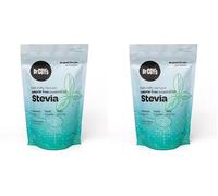 Dr. Coy's Stevia - Natural Calorie-Free Stevia Sweetener - 500g Pure Stevia Granules - Perfect Sugar Substitute for Keto & Gluten-Free Diets - Ideal for Beverages & Sugar-Free Baking (Pack of 2)