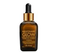 Dr. Crazy Millionaire Glow Serum with Potent Active Ingredients to Brighten, Tone and Smooth Appearance of Imperfections and Dark Spots, Nourish & Illuminate, Repair Skin Barrier Glow Drops 30 ML