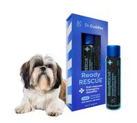 Dr. Cuddles ReadyRESCUE - Dog First Aid Kit - Activated Carbon Detox for Dogs, Cats, Pets - Pet First Aid Kit - Medical Emergency Kit for Dogs - Travel Essentials for Dogs - 30g