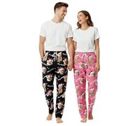 Dr Custom Personalised Christmas Pyjama Bottoms for Couples, Funny Lounge Pants with Face Photo & Text, Xmas Gifts for Him Her, Custom PJs Trousers with Pockets
