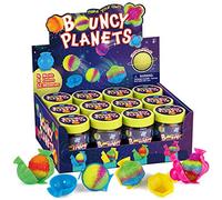 Dr. Daz Bouncing Ball Set Bouncy Ball Game for Kids Bouncy Rubber Ball Bouncing Balls Make Your Own Set Jumping Ball for Children from 7 8 9 10 Party Bag Children's Birthday Party Favours Boys Girls