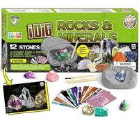 Dr.Daz Gem Dig Kit Age 6+, Gemstones for Kids,Science Kits for kids age 6, Dig It Up Gem Discovery Kit, Educational toys, Geology, Kids Activities, Birthday Presents