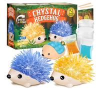 Dr. Daz Hedgehog Crystals Growing Kit, Pack of 2 Hedgehog Crystals Growth Kit, Experiment Box for Children from 8 Years, Kit for Little Scientists, Gift for Boys and Girls