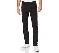 Dr. Denim Men's Clark Jeans, Black, 28W 32L UK