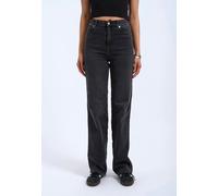 Dr. Denim - Moxy Straight Black Mist - Jeans - black - S / L30 - 94% Cotton, 3% Polyester, 3% Elastane S / L30
