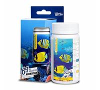 DR. DEUTSCH 6-in-1 Aquarium Test Strips - 150 Strips for Freshwater Fish Tank - Tests pH, Nitrate, Nitrite, Chlorine, Carbonate & Hardness - Fast & Easy Water Testing Kit