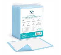 Dr. Deutsch Disposable Incontinence Bed Pads 90 x 60 cm | Highly Absorbent Bed Mats for Adults, Children, Babies & Pets | 1,200 ml Capacity | Soft, Leak-Proof & Odorless | CE Certified, 30 Pack