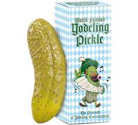 DR DINGUS Yodeling Pickle (1 Pickle) Sings Dill-lightful Musical Yodel Song - Hilarous Laughs - Best Singing Novelty Gag Gift for Friends Family Coworkers Office Students Classroom