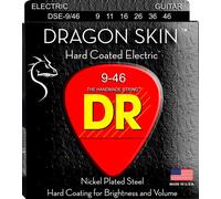 DR DSE-9/46 Dragon Skin K3 Hard Coated Electric Guitar Strings - Lite Heavy 9-46