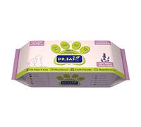 DR.EASY Odor Remover Pet Grooming Wipes 100Ct Lavender Plant Based ingredients for Paws,Body,nose &Bum cleaning,Remove dirt,dander & excess hair with soft and thick wipes,No Artificial Fragrance