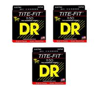 DR EH-11 - Tite-fit Electric Guitar Strings 011-050 3-Pack