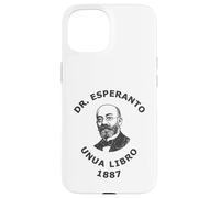 Dr. Esperanto Unua Libro 1887 Founder L.L. Zamenhof Portrait Case for iPhone 15