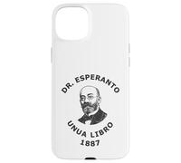 Dr. Esperanto Unua Libro 1887 Founder L.L. Zamenhof Portrait Case for iPhone 15 Plus