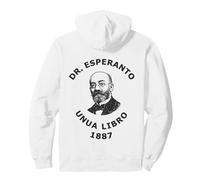 Dr. Esperanto Unua Libro 1887 Founder L.L. Zamenhof Portrait Pullover Hoodie