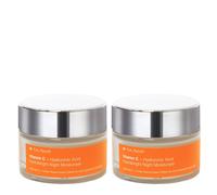 Dr. Eve Ryouth 2Pc Vitamin C + Hyaluronic Acid Night Treatment Starter Set In White White One Size