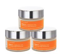 Dr. Eve Ryouth 3 X Vitamin C + Hyaluronic Acid Night Treatment In White White One Size