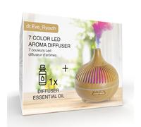 dr. Eve Ryouth Aroma Diffuser With Essential Oil ( 7 Color LED) in Khaki dr. Eve Ryouth Khaki