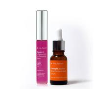 Dr. Eve Ryouth Collagen Booster Ultra Concentrated Serum 15Ml + Vitamin E And Peppirment Lip Plumps 8Ml In White White One Size