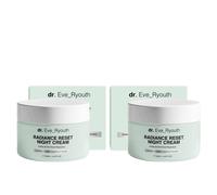 dr. Eve Ryouth Dr Ever Youth Double Glow Night Cream Set in Green