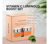 Dr. Eve Ryouth Vitamin C Hyaluronic Acid Day & Night Anti-Aging Gift Set In White White One Size