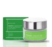 dr. Eve Ryouth Women's Vitamin D + Hyaluronic acid Pro-Age Anti-Aging Night Moisturiser 50ml in No Colour