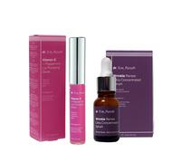dr. Eve Ryouth Women's Wrinkle Renew Ultra Concentrated Serum 15ml + Vitamin E & Peppirment Lip Plumps 8ml in White