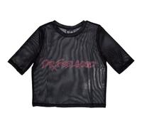 Dr Feelgood Crop Top Motley Crue Black L