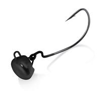 Dr.Fish 10 Pack Ned Rig Jig Heads Weedless Swinging Jig Head for Crappie Fishing EWG Wide Gap Hook Freshwater Swimbait Bass Fishing Lure