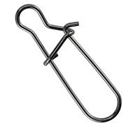 Dr.Fish 100 Pack Duo Lock Fishing Snaps Stainless Steel 26-220LB Lure Snaps Freshwater Saltwater Quick Change Speed Fishing Line Weights Clips(#3, 66Lb)