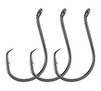 Dr.Fish 100 Pack Octopus Circle Hooks, Saltwater & Freshwater Fishing Hooks, #8-#10/0, Offset, Catfish, Tuna, Striper, Snapper, Bass Fishing 6/0