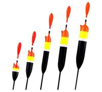 Dr.Fish 5 Pack Fishing Bobbers Slip Bobbers Slide Fishing Floats Freshwater for Crappie Panfish Trout Bass Walleye Mixed Buoyancy
