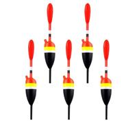 Dr.Fish 5 Pack Fishing Bobbers Slip Bobbers Slide Fishing Floats Freshwater for Crappie Panfish Trout Bass Walleye Buoyancy 1/10oz