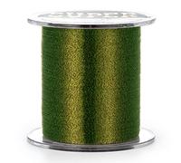 Dr.Fish 500M Carp Fishing Line Camouflage Nylon Line Invisible for Ambush Fishes Combine Monofilament & Fluorocarbon Material 6.1kg/13.5lb - Camo Green Spotted Strong Tension High Load String Spool