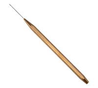 Dr.Fish Dubbing Needle with Half Hitch Tool, Flyting Bodkin, Brass, Fly Tying Tool Hackle/Dubbing Spltting for Fly Fishing