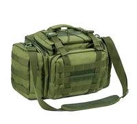 Dr.Fish Handy Fishing Bag for Tackle Storage with Multi-Pockets Holdall Shoulder Waist Handbag 900D Heavy-Duty Oxford Fabric Water-Resistant also for Outdoors Hiking Hunting Camping Travel