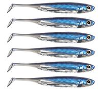 Dr.Fish Paddle Tail Swimbaits, Soft Plastic Fishing Lures for Bass Fishing, 2-3/4 to 4-3/4 Inches, Swim Shad Bait Minnow Lures Drop Shot Fishing Lures Plastic Crappie Baits
