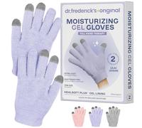 Dr. Frederick's Original Moisturizing Gel Gloves, Lilac Leisure, 1 Pair | Touchscreen-Friendly, Mango Butter and Shea Butter, Jojoba and Coconut Oil, Dry-Hand Care, HealSoft Plus Formula
